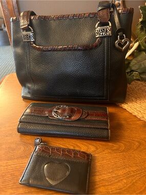 brighton purse wallet & coin purse - 
3 piece set

please see all photos- these